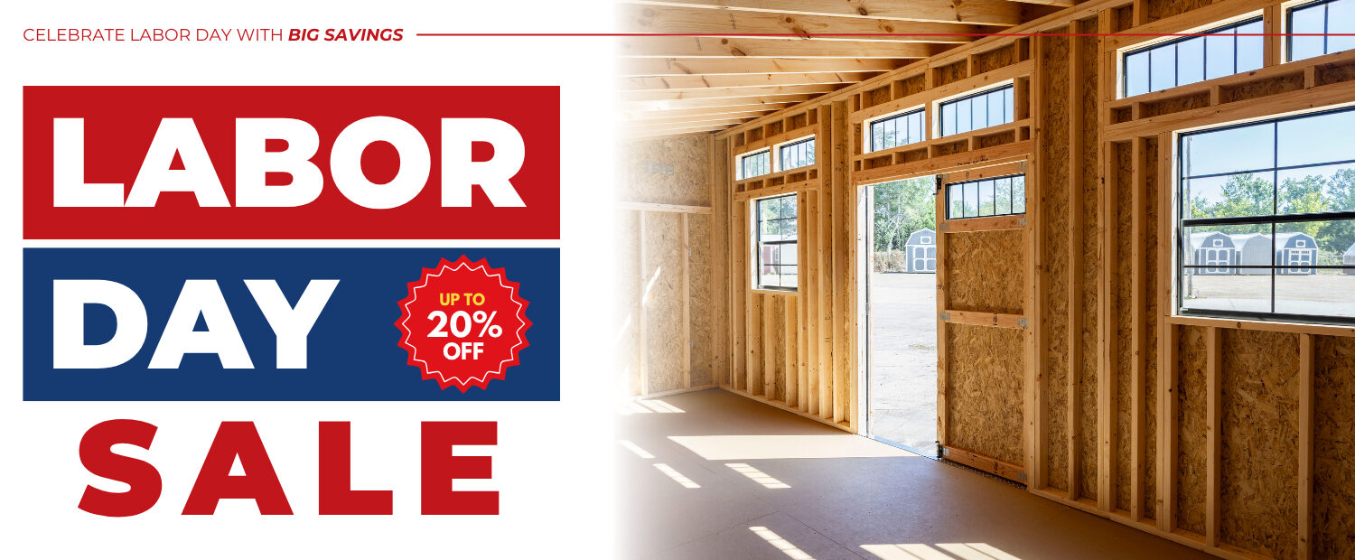 Labor Day Sale — up to 20% off